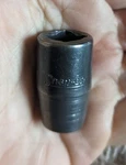Snap-on Tools 1/2" Drive 8-point Sae 3/8" Shallow Double Square Power Socket. Fixed Price $25.00.