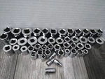 Craftsman Usa 3/4" 12 Point Shallow Socket G-47508 & V-44063 Series Mixed Lot 50. Fixed Price $199.98.