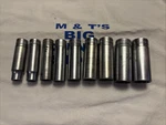 Snap-on Tools Usa 1/2" Drive 9pc 12pt Deep Sae Socket Set To 1" Sh161-s321. Fixed Price $100.63.