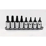 Stanley Proto J5239c 3/8" Drive 8 Piece Torx Bit Socket, Set. Fixed Price $87.19.