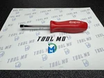 Snap-on Tools Usa New Red Hard Grip 1/4 Sae 6pt Manual Nut Driver Ndd108b. Fixed Price $69.95.