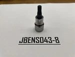 Blue-point Tools New 3/8" Drive 1/4" Sae Hex Bit Socket Blph3814. Fixed Price $27.95.