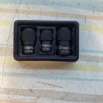 Snap On 3 Pc 1/2 3/8 Dr Hex Bit Adapter Set Qc3alc Excellent Shape. Fixed Price $55.00.
