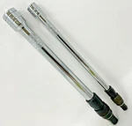 Sk Hand Tools 45185 3/8" Dr 7.5" & 40992 1/4" 7" Locking Socket Extension Set. Fixed Price $74.75.