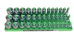 Gearwrench & Tekton 3/8 Sae Shallow Mid Deep Sockets 80553 80555s 80555 W/ Tray. Fixed Price $179.99.