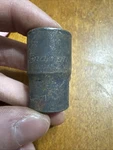Snap-on 1/2" Impact Socket, Drive, 12 Point Usa Nice Imdl160 #221. Fixed Price $13.46.
