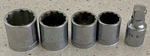 Easco Usa 5 Pc Lot 3/8" Drive Sockets & Extension 12 Point 3/4 13/16 5/8 11/16. Fixed Price $14.99.