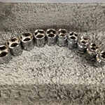 Craftsman 3/8 Inch Drive Max Axess Metric Socket Set 10 Pieces 10mm - 19mm. Fixed Price $54.00.