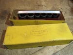 Proto 7400d 1/2" Drive Impact Socket Set 1/2"-7/8" 9974. Fixed Price $45.00.