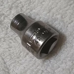Craftsman G-42999 3/8" Drive 6 Point 1/4 Socket Upside Down G1 Usa. Fixed Price $9.09.