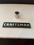 Craftsman 22mm 1/2" Drive 6-point Socket Set 44265 S-af. Fixed Price $15.99.