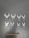 Mac Tools 8 Piece Crowfoot Wrench Set 1" To 7/16, Co32 - Co14!. Fixed Price $89.00.