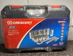 Crescent Brand 30 Pc Socket Wrench Professional Tool Set New!. Fixed Price $29.99.