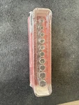 For Snap-on Tools Usa 10pc 1/4" Drive Sae Deep 6 Point Fdx Socket Set 110ystmy. Fixed Price $187.10.