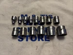 Snap-on Tools Usa 3/8" Drive 14pc Sae 12pt Shallow Chrome Socket Set 211fy +3. Fixed Price $163.10.