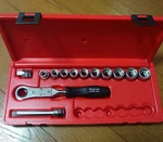 Snap-on Ratchet Socket Set Afrbm113pb Unused. Fixed Price $345.70.