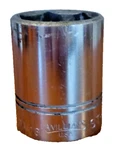 Williams Vintage 1/2 Drive Socket 11/16" 6 Point Shallow St 634 Made In Usa. Fixed Price $15.00.