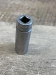 Vintage Snap-on Tools Usa Fvs191 19/32in Sae 3/8 Drive Deep 12 Pt. Socket. Fixed Price $11.16.