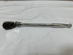 Kobalt 90 -tooth 3/8-in Drive Full Polish Handle Flexible Head Ratchet Pristine. Fixed Price $29.99.