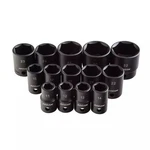 Arcan Tools 1/2" Drive Shallow Impact Socket Set, Metric, 11mm - 32mm, 14 Piece. Fixed Price $44.99.