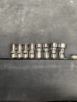Craftsman Usa 3/8 Drive Swivel Socket Set 9pc, Imperial. Fixed Price $110.00.