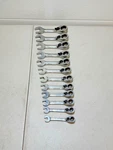 Blue Point Boerms712 12pc Metric 15 Offset Short Ratcheting Wrench Set 8 - 19mm. Fixed Price $164.99.