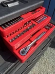 Mint Sears Craftsman Usa Nos 190pc 3 Drawer Mechanics Tool Set 33190 Socket Wren. Fixed Price $629.00.