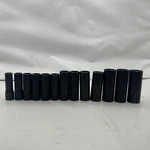 Blue-point Usa 13pc 3/8" Drive Sae Metric Deep Turbo Twist Impact Socket Set. Fixed Price $179.99.