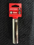 Craftsman 16mm Deep Well Socket 1/2" Drive 12 Point Cmmt44443. Fixed Price $7.00.