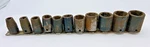 Snap On Sae & Mm Shallow Impact Socket Set 1/2" Drive 6pt 3/8" To 1" Usa 11 Pcs. Fixed Price $129.99.