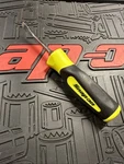 New Snap-on Sgd2b Flat Tip 7/32 Blade Instinct Hi-viz Soft Grip 7" Screwdriver. Fixed Price $29.99.