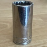 Blue Point 23mm Deep Socket 3/8" Drive 12 Blplm3823. Fixed Price $15.99.
