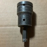 Snap-on Law 120a 5/8 Reduced To 7/16" Hex Impact Socket Driver 3/4 Drive Usa. Fixed Price $25.00.