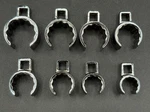 Snap On Tools 208an - 3/8" Drive 12-pt Sae Deep Flare Nut Crowfoot Wrench Set. Fixed Price $374.00.