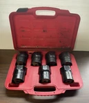 Nesco Nm5600 7-piece Wheel Bearing Locknut Socket Set 1/2" Drive With Case. Fixed Price $55.00.