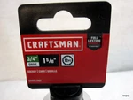 Craftsman Shallow Socket, Sae, 3/4-inch Drive, 1-5/8-inch, 12-point (cmmt47783). Fixed Price $25.65.