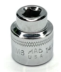 Mac Tools Usa 1/4" Drive Socket 14mm 6 Point Shallow Chrome M614mmr. Fixed Price $15.00.