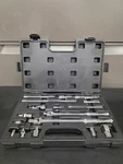 Duralast 17pc Master Accessory Set Extensions U-joints Breaker Bar 1/4 3/8 1/2. Fixed Price $34.99.