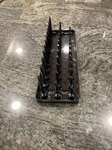 Snap On Ka143metbk 1/4" Metric 3 Row Post Socket Tray Black. Fixed Price $59.95.