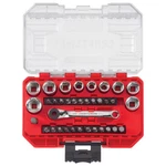 Craftsman 1/4" Drive Sae And Metric, 35 Pcs Cmmt12005lz. Fixed Price $44.87.
