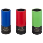 Powerbuilt 3 Piece Zeon Sae Lug Nut Socket Set For Damaged Nuts -. Fixed Price $51.95.