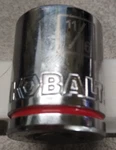 Kobalt 337799, 11/16in. 3/8 Drive 6pt Sae Socket Used. Fixed Price $7.49.