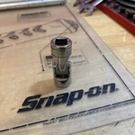New Snap On Tools 1/2" Drive, 5/8" Swivel Socket Universal, Su20 Wobble. Fixed Price $45.00.