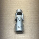 Herbrand 1/2" 12 Point Chrome Swivel Socket Drive Vintage Tight. Fixed Price $10.46.