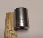 Craftsman Vintage 1/2" Drive 22m/m 12 Point Shallow Socket Metric 44239 Vv Usa. Fixed Price $10.72.