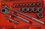 Proto J54118s Ratchet Socket Set 1/2" Drive 18-piece 6 Point Sae. Fixed Price $379.99.