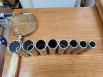 Proto Challenger 1/2 Drive 12 Point Deep Sockets Usa Vintage 8 Pc. Fixed Price $26.87.