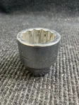 Klutch Socket Sae, 1 7/8in Cr-v, 3/4 Drive, 12-pt Used. Fixed Price $14.91.