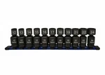 Astro Pneumatic 78244 11pc 1/2"dr Metric Nano Pinless Universal Impact Sockets. Fixed Price $115.89.