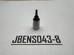 Blue-point Tools New 1/4" Drive T10 Tamper-resistant Bit Socket Blpt1410tp. Fixed Price $24.95.